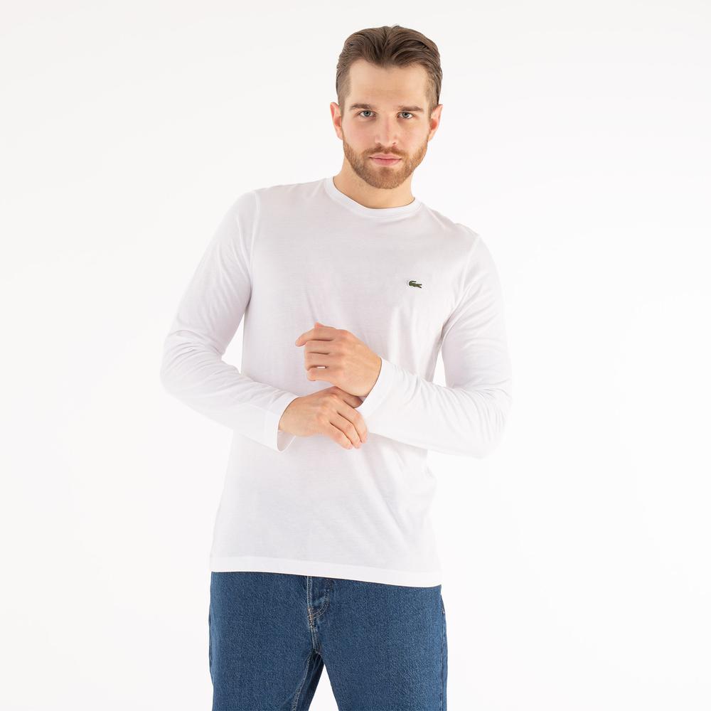 Koszulka Lacoste Longsleeve TH2040-001 -  biała
