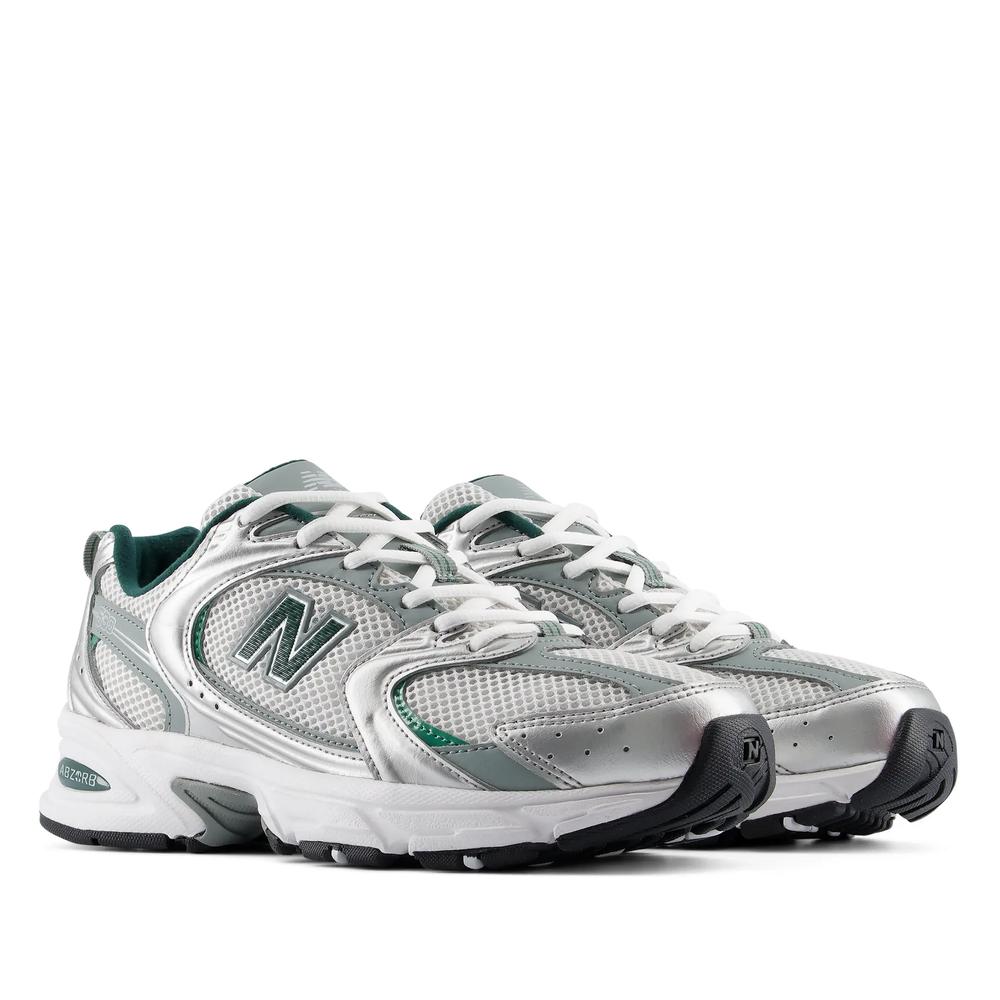 Buty unisex New Balance U530SMS - srebrne