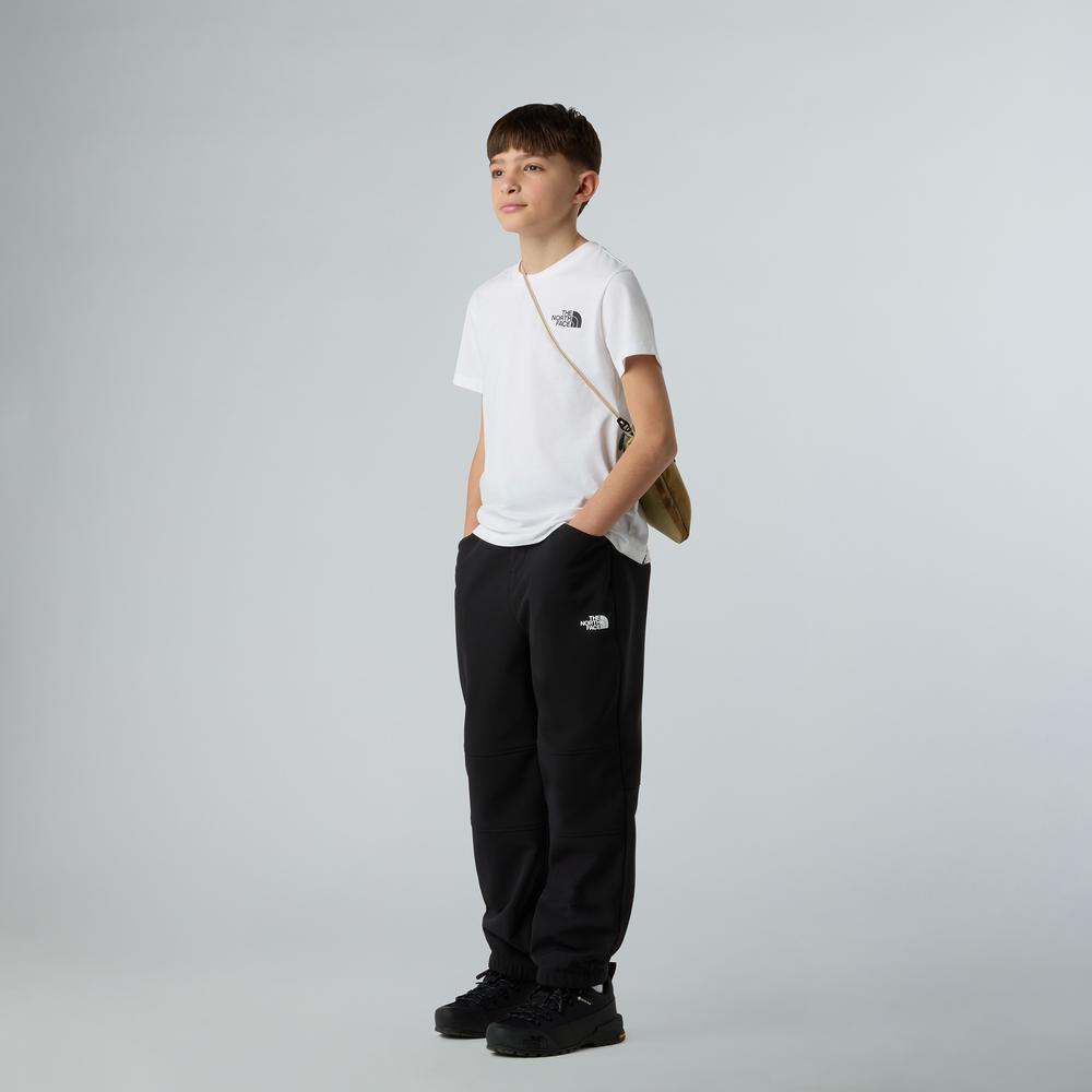 Koszulka dziecięca The North Face Simple Dome 0A87T4FN41 - biała