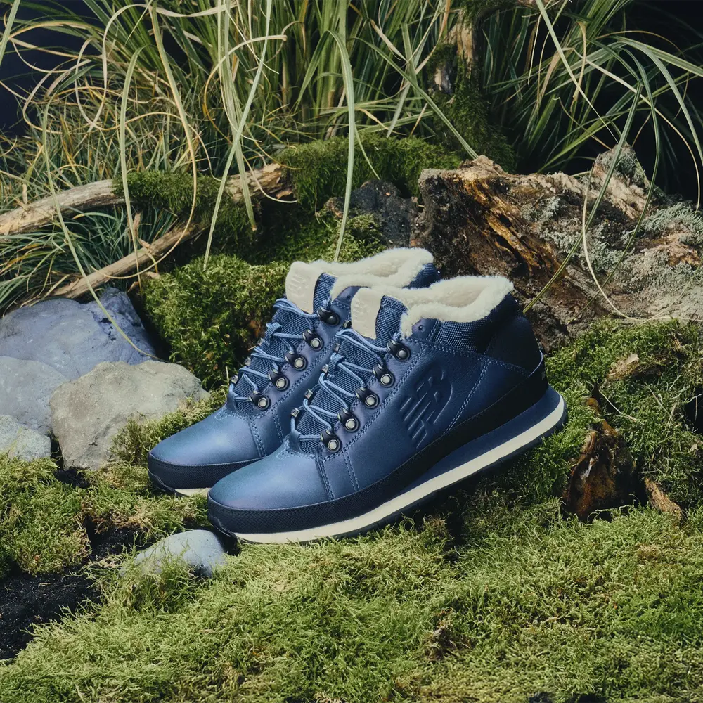 Buty zimowe męskie New Balance H754LFN - granatowe