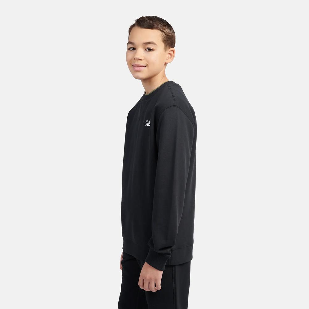 Bluza dziecięca New Balance LAKB0055BK - czarna
