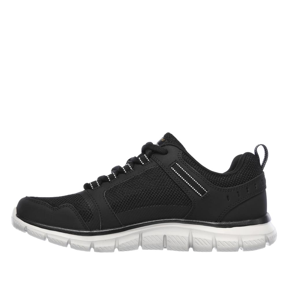 Buty męskie Skechers Track Knockhill 232001BKGD - czarne