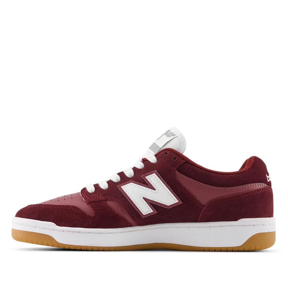 Buty męskie New Balance Numeric NM480BEE - bordowe