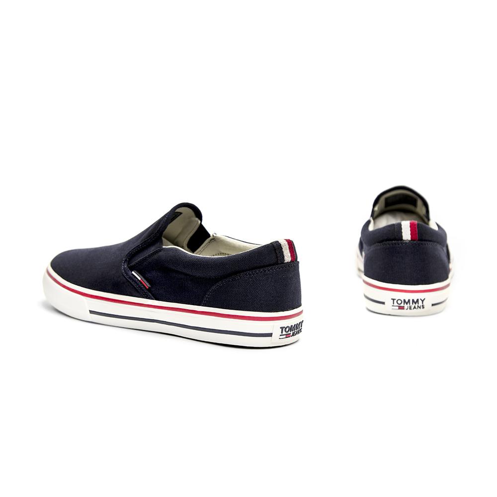 TOMMY HILFIGER TOMMY JEANS TEXTILE SLIP ON > EM0EM00002-006