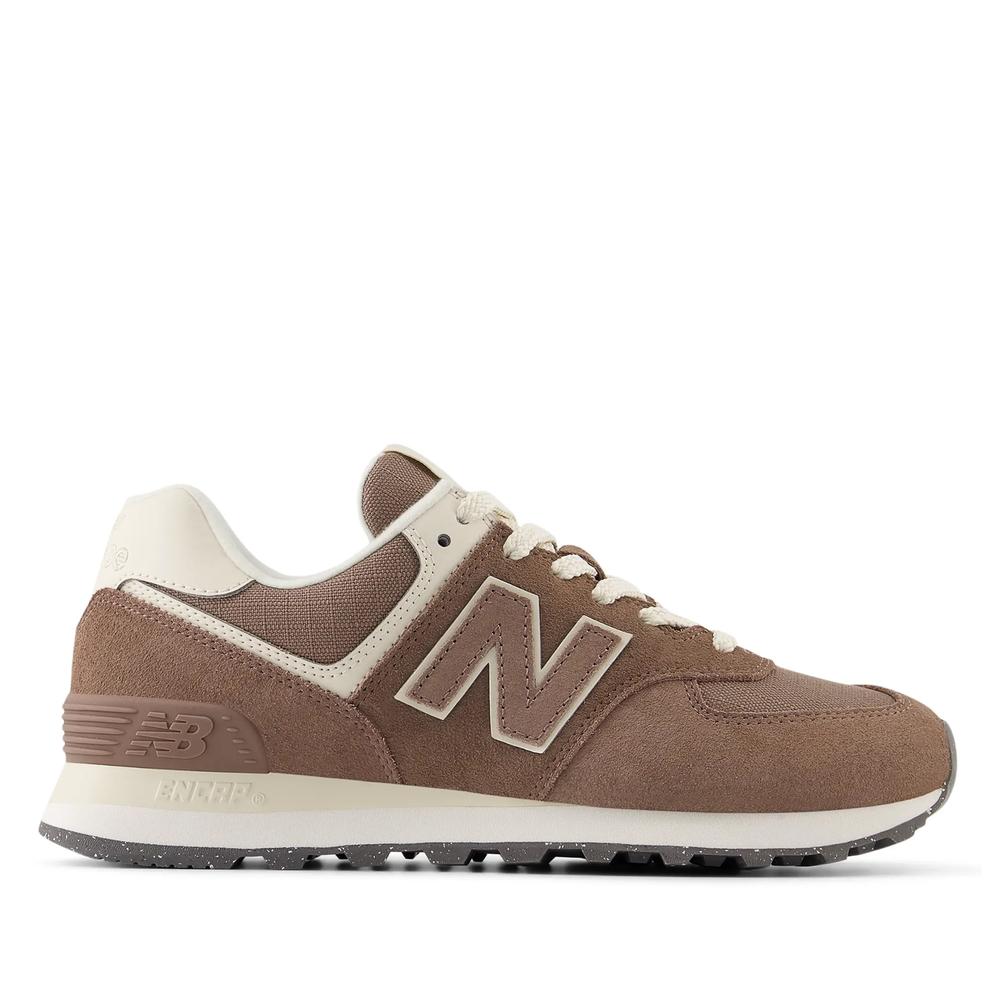 Buty damskie New Balance WL574RTS - brązowe