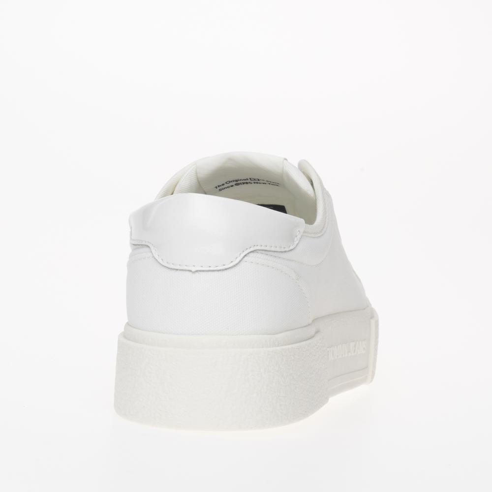 Buty Tommy Jeans Floxing Flatform EN0EN02480-YBL - białe