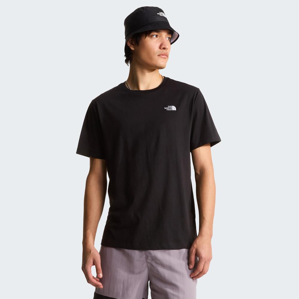 Koszulka męska The North Face Evolution Simple Dome 0A8CZ2JK31 - czarna