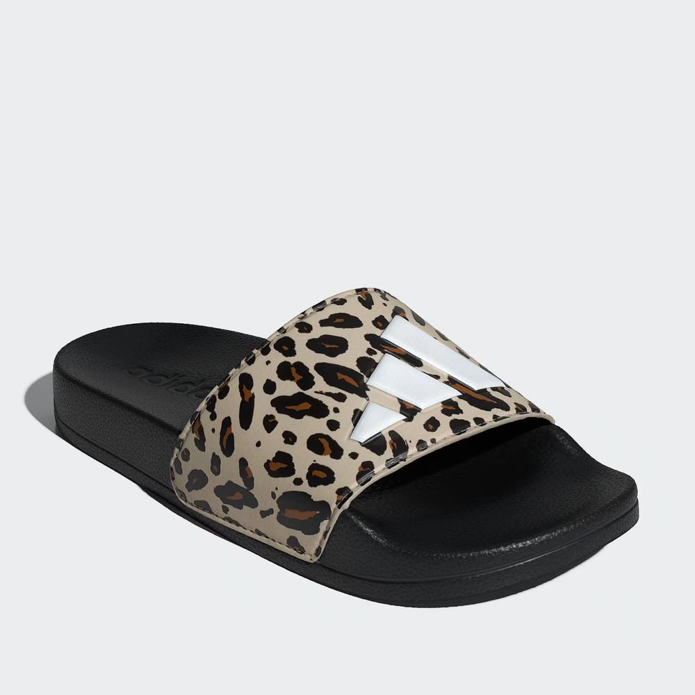 Klapki młodzieżowe adidas Adilette Shower Logo IH9586 - multikolor