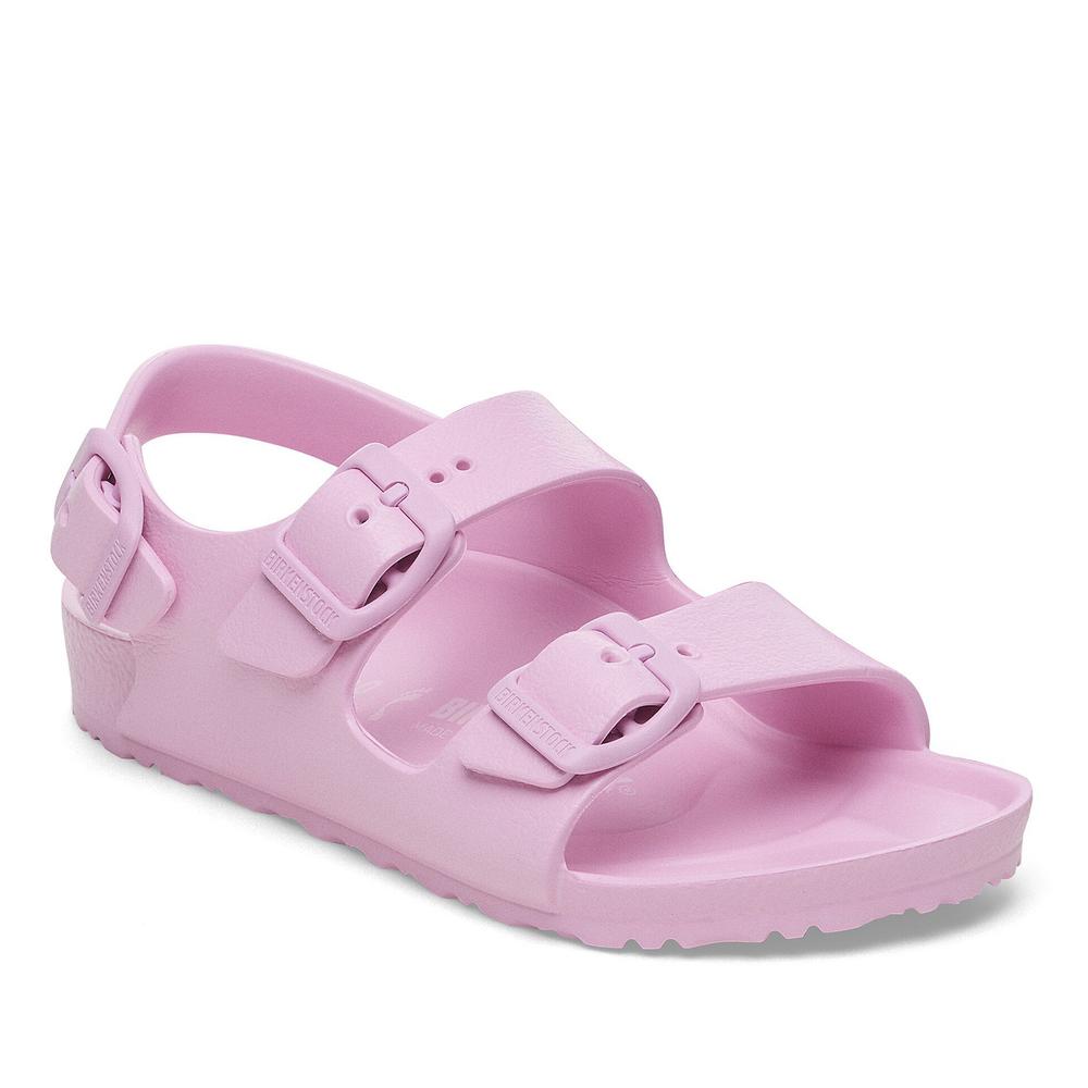 Sandały dziecięce Birkenstock Milano Essentials 1029544 - różowe