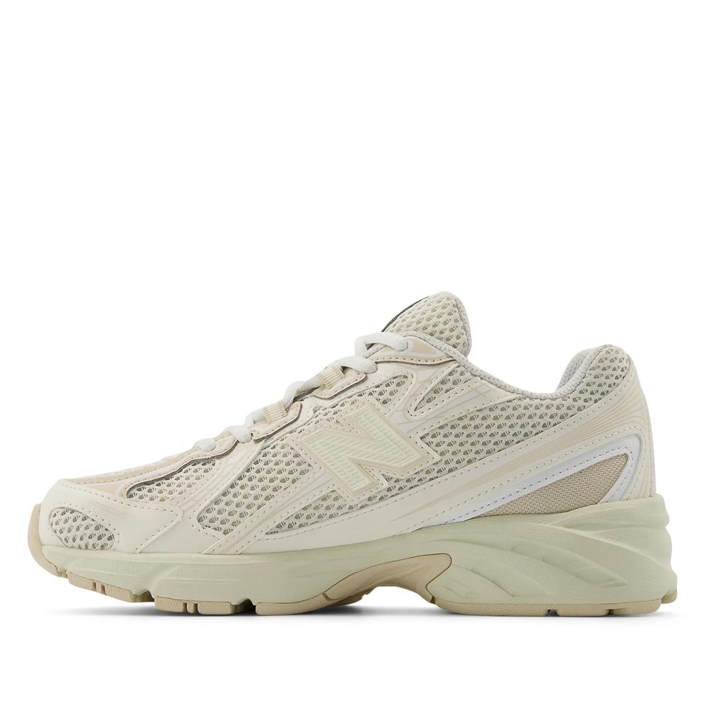 Buty młodzieżowe New Balance GR740KP - beżowe