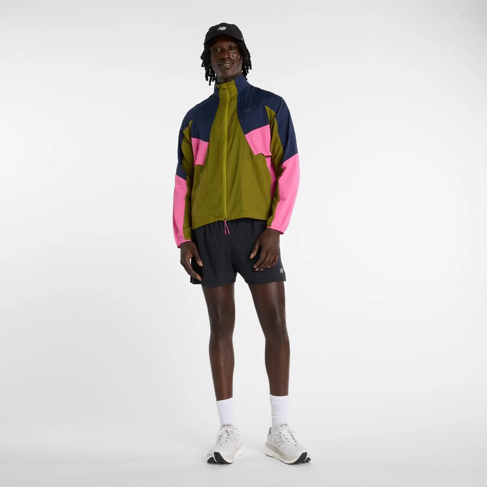 Kurtka męska New Balance MJ61U1I9AAN - zielona