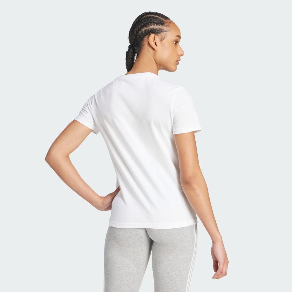 Koszulka adidas Sportswear Loungwear Essentials Slim Logo GL0768 - biała