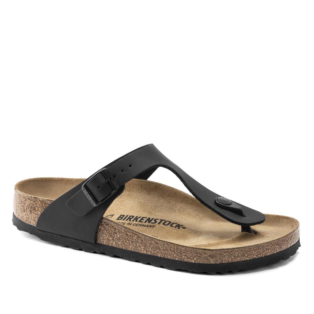 Japonki damskie Birkenstock Gizeh 43693 - czarne