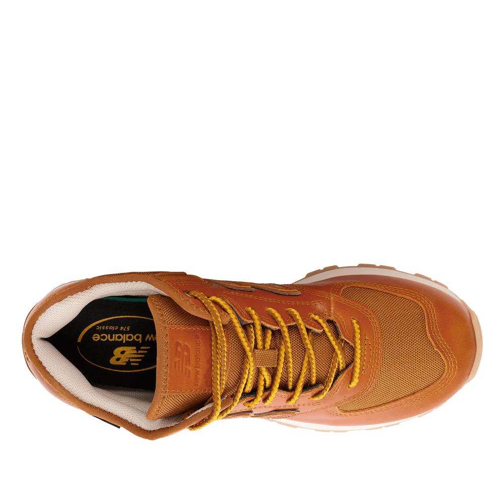 Buty New Balance U574HBB - brązowe