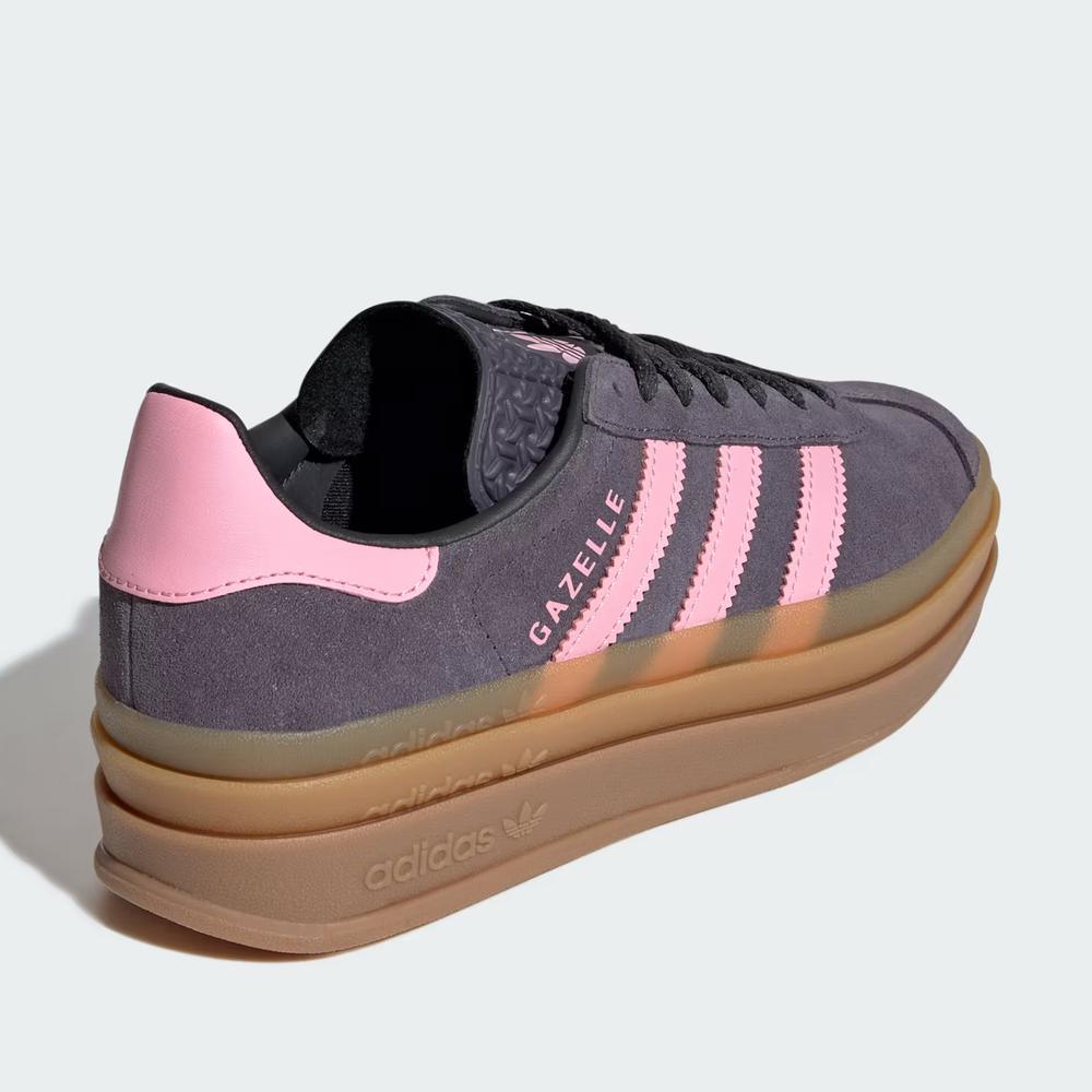 Buty młodzieżowe adidas Originals Gazelle Bold J IH6459 - szare