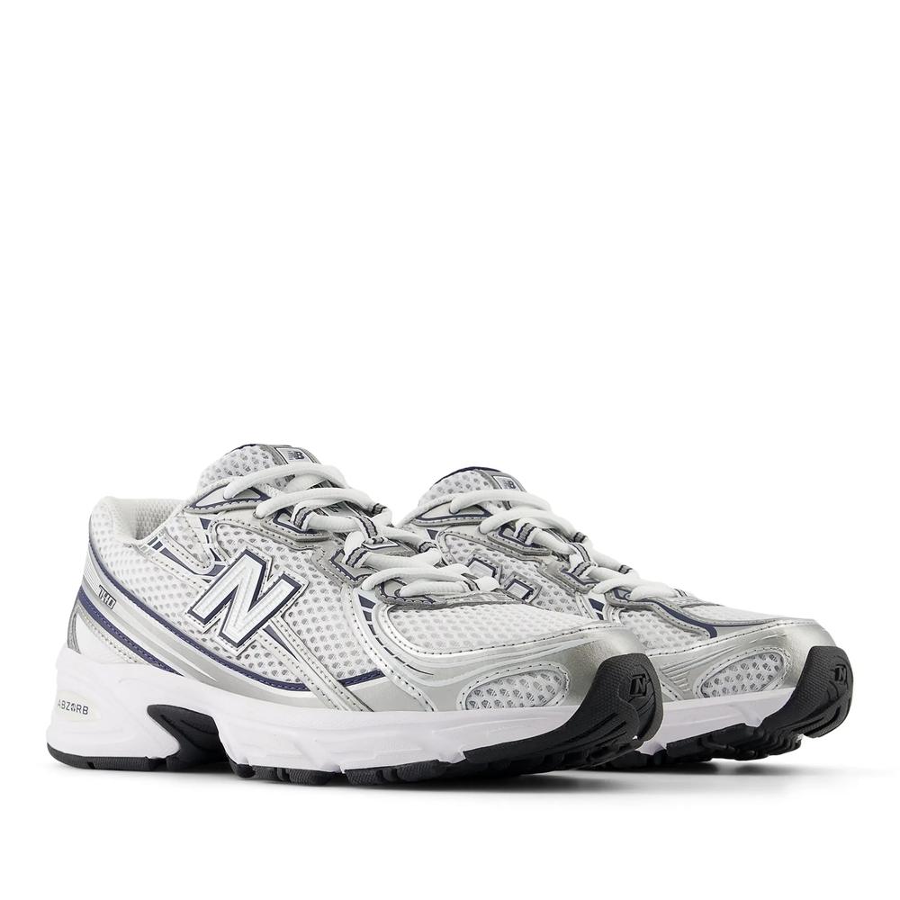 Buty dziecięce New Balance GR740WN - białe