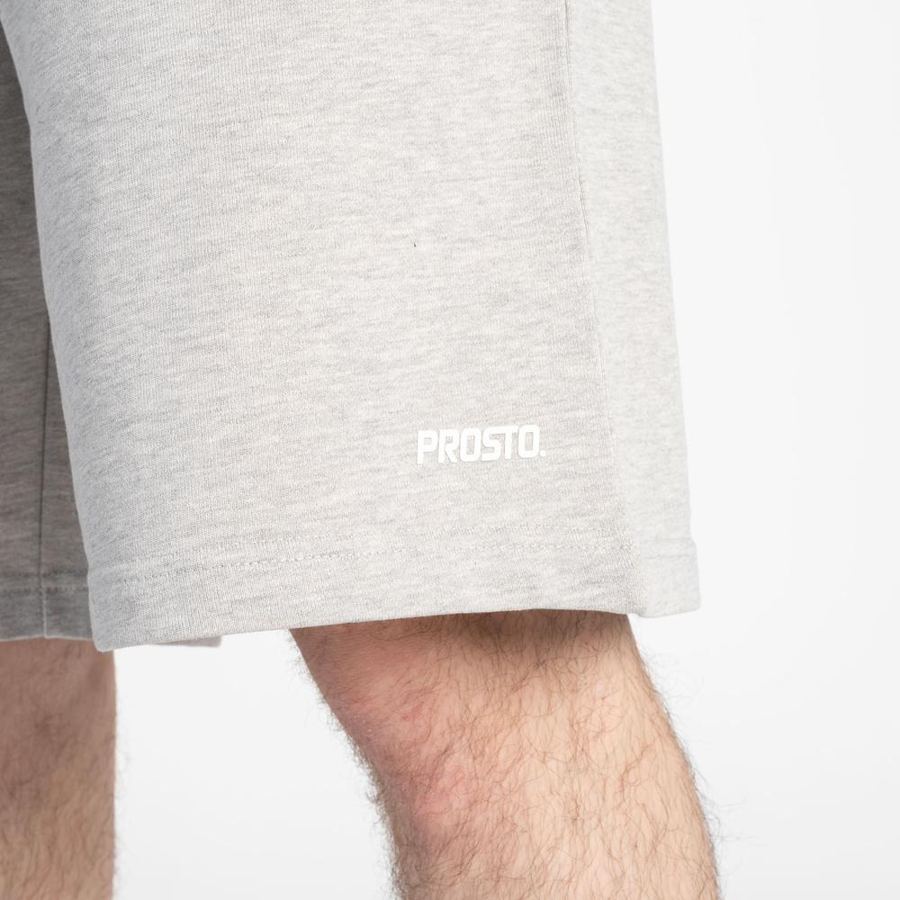 Spodenki męskie Prosto Sweat Shorts Myst KL251MPAN6022 - szare