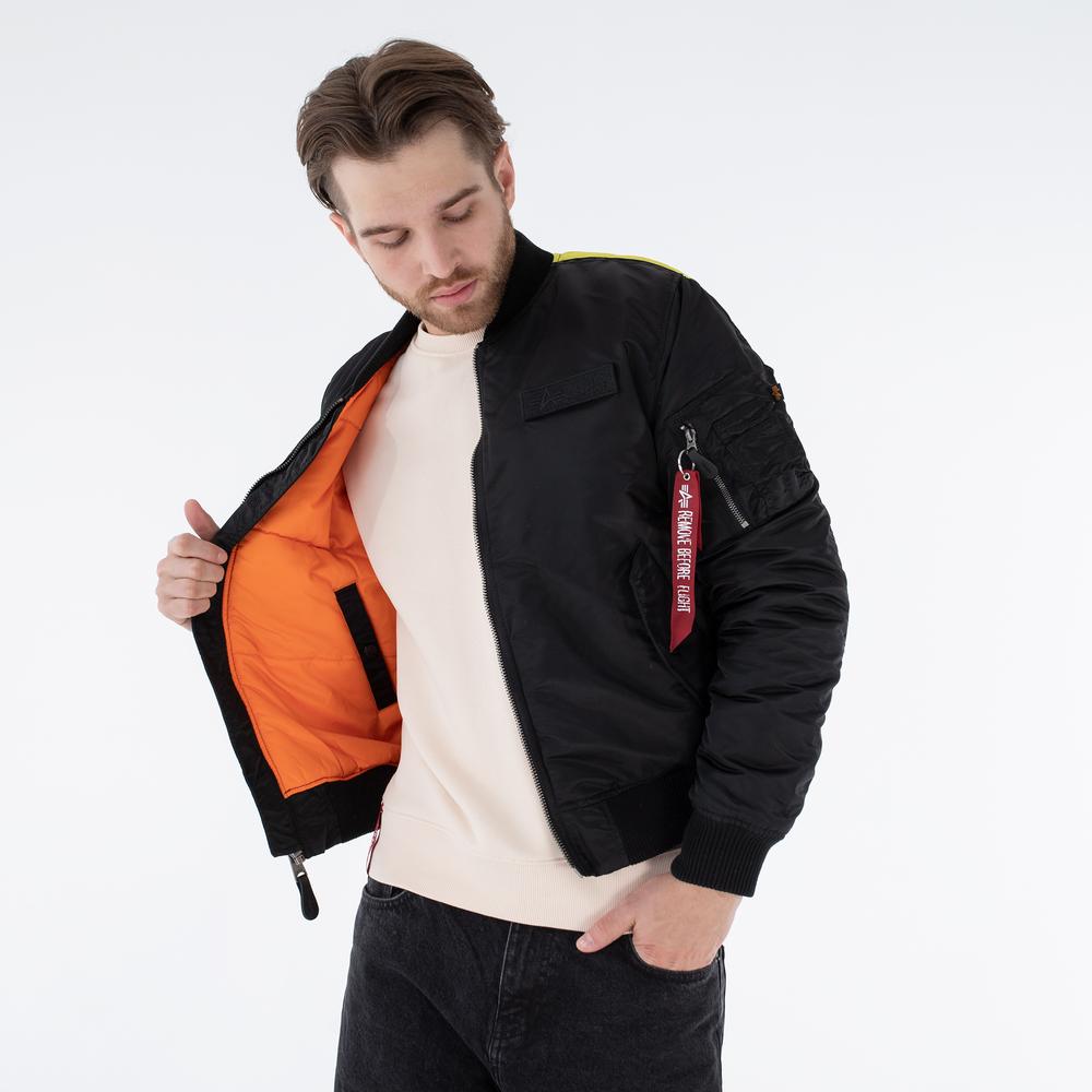 Kurtka Alpha Industries MA-1 VF Fighter Squadron 10810103 - czarna
