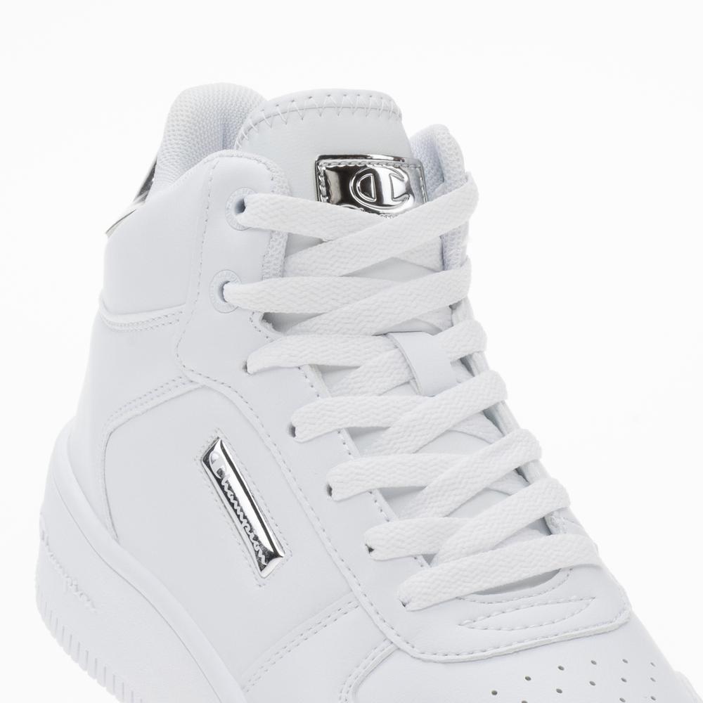 Buty Champion Mid Cut Shoe Rebound Platform Mid Metal S11607-WW001 - białe
