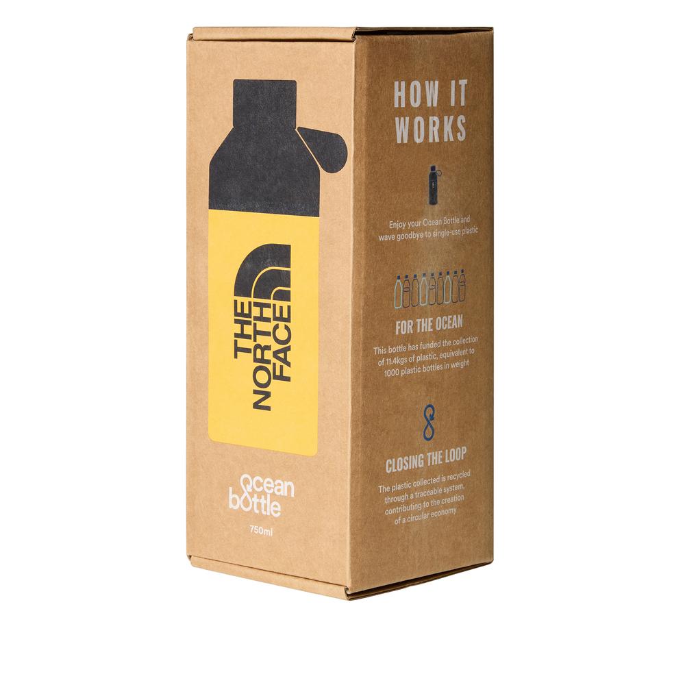 Butelka termiczna The North Face X Ocean Bottle 0A8A05ZU31 - żółto-czarna