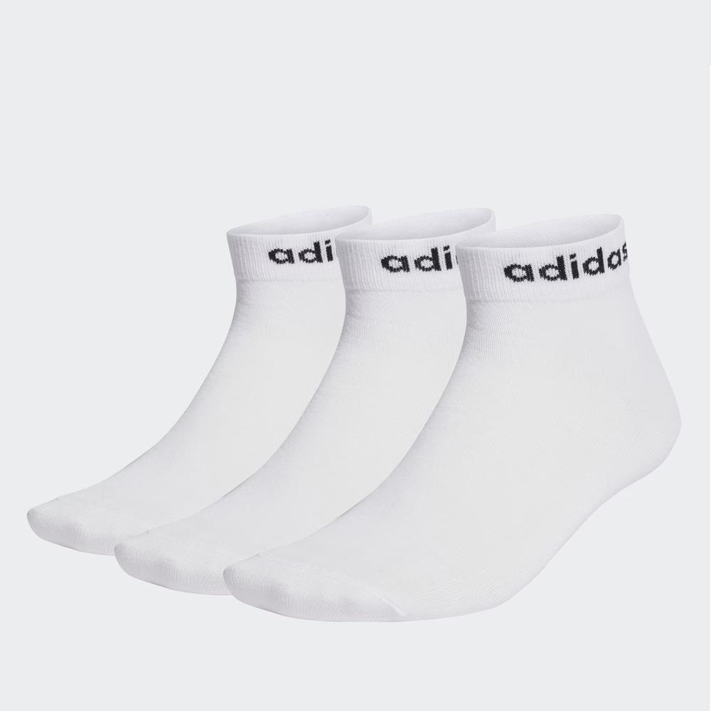 Skarpety adidas Sportswear Think Linear Ankle Socks 3 Pairs HT3451 - białe
