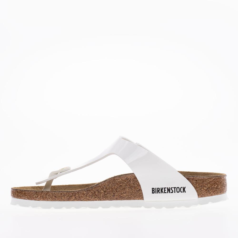 Japonki damskie Birkenstock Gizeh BF 1005300 - białe