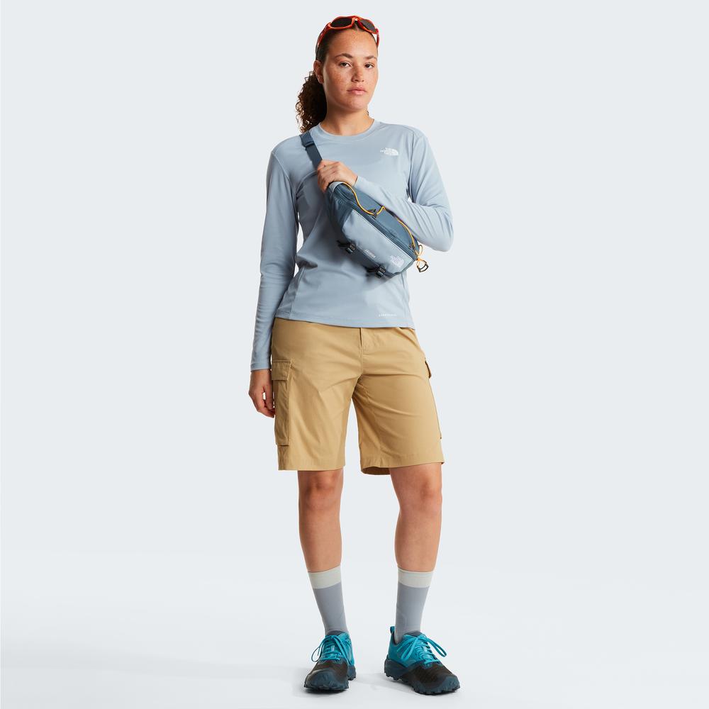 Koszulka damska The North Face Shadow 0A8E1EFM21 - niebieska