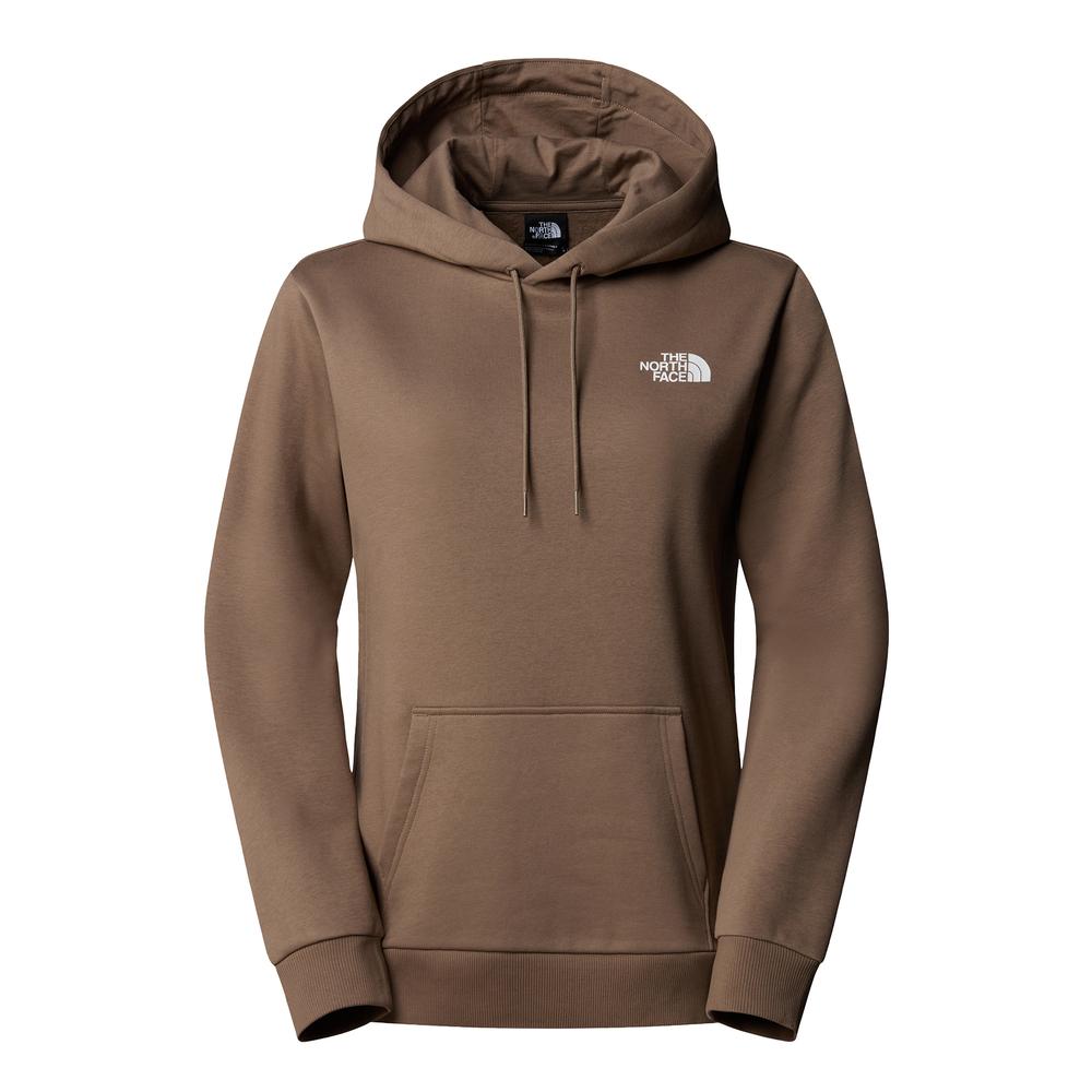 Bluza damska The North Face Simple Dome 0A89EYBOW1 - brązowa