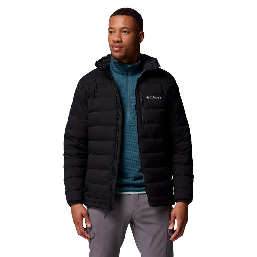 Kurtka męska Columbia Peak Down Hooded 2133972010 - czarna