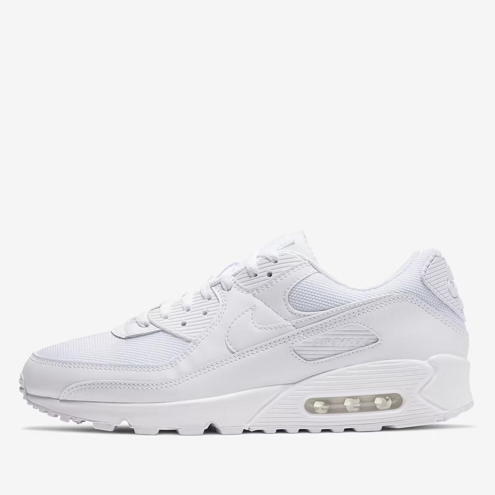 Buty męskie Nike Air Max 90 CN8490-100 - białe