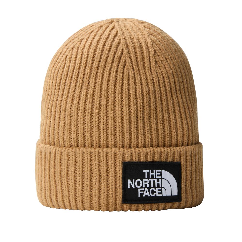 Czapka The North Face Logo Box Beanie 0A3FJXI0J1 - beżowa
