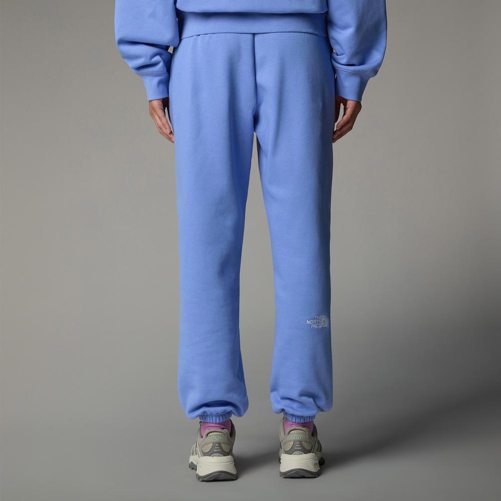 Spodnie damskie The North Face Essential Relaxed Straight 0A8C1G0YI1 - niebieskie