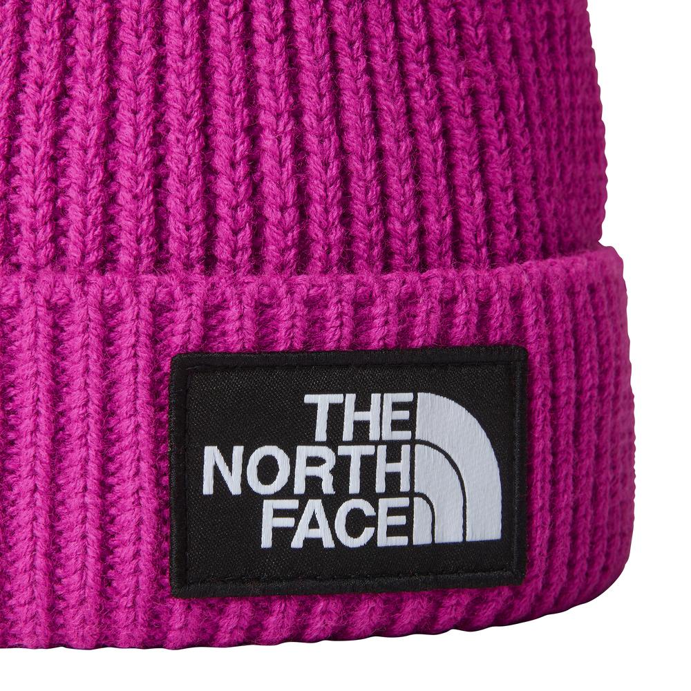 Czapka The North Face Logo Box Beanie 0A3FJX1I71 - różowa