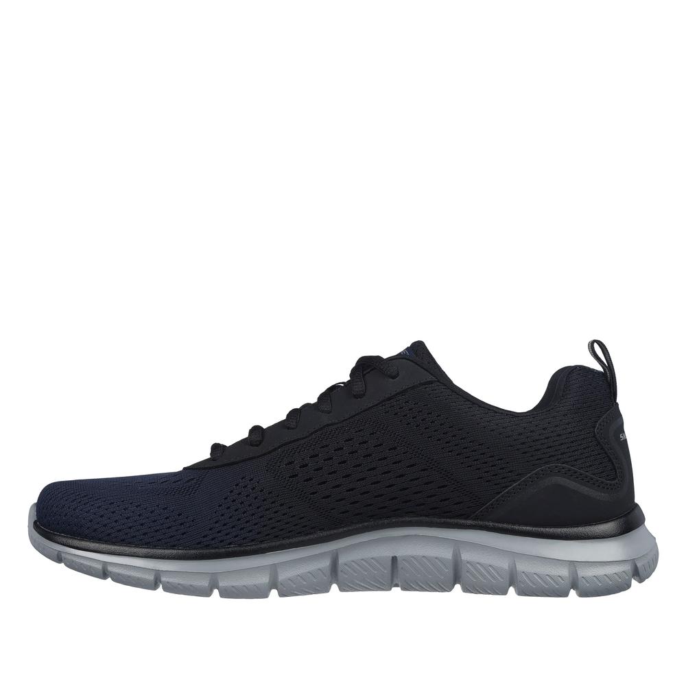 Buty męskie Skechers Track Ripkent 232399NVBK - czarno-granatowe