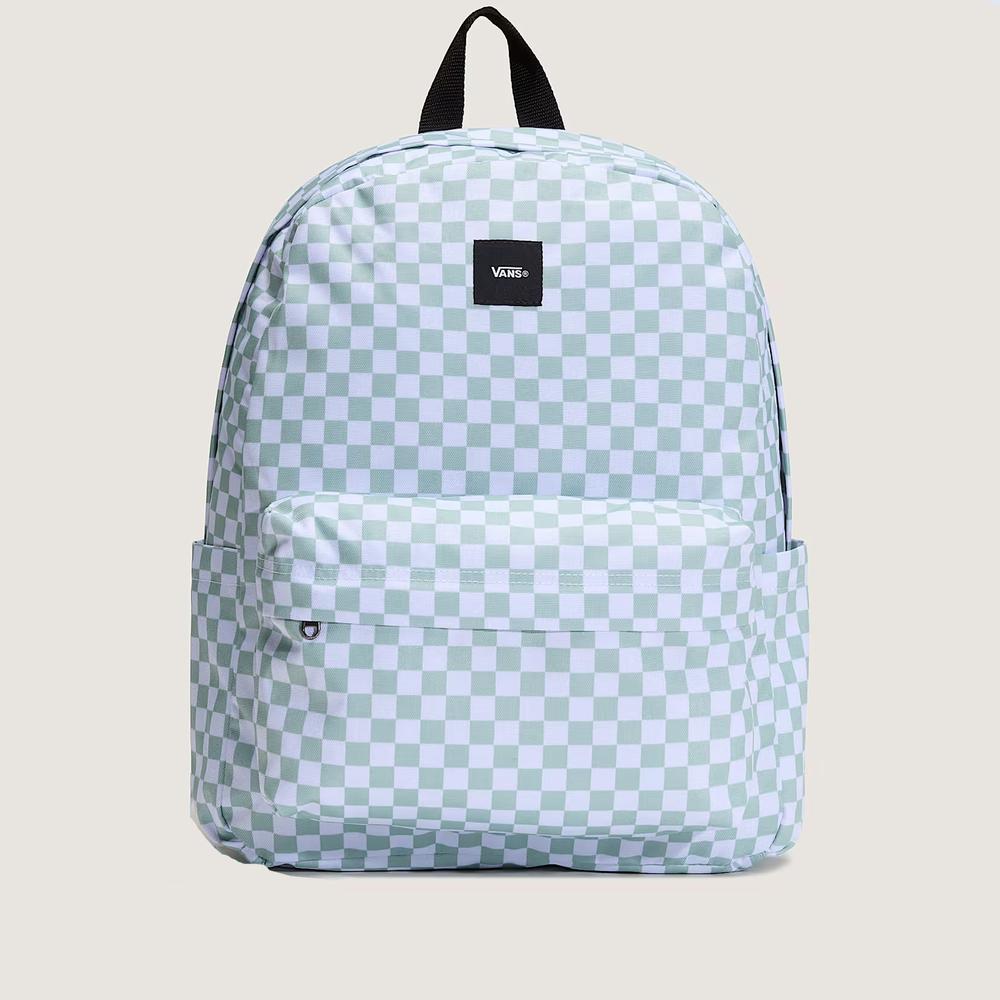 Plecak dla każdego Vans Old Skool Check VN000H4XEMW1 - niebiesko-biały