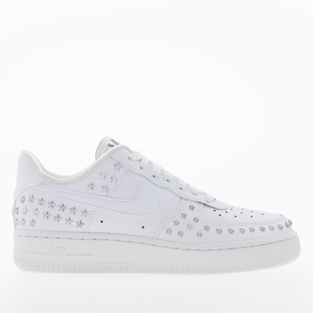 Buty damskie Nike Air Force 1 '07 XX Studded AR0639-100 - białe