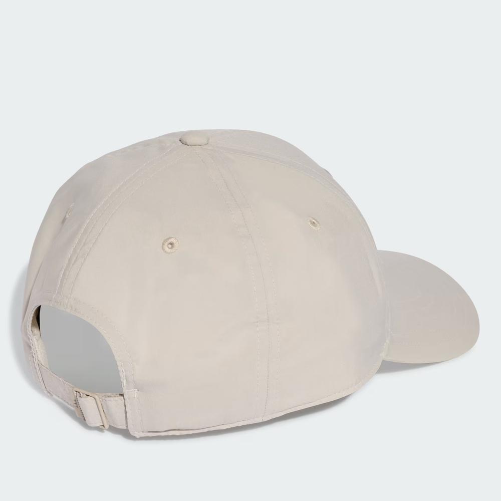 Czapka z daszkiem dla każdego adidas New Logo Embroidered Baseball JW6038 - beżowa