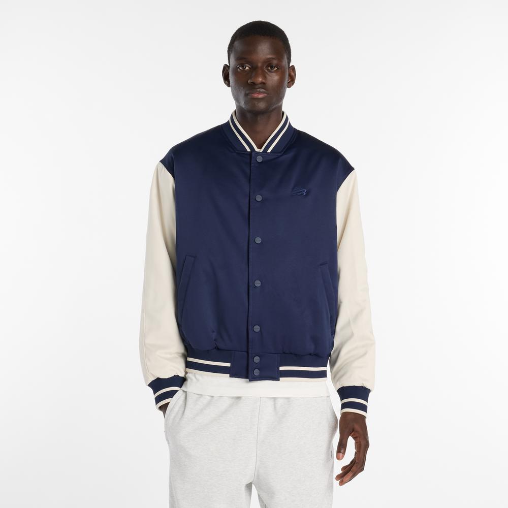 Kurtka męska New Balance MJ6102R7TNV - granatowa