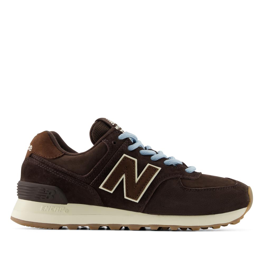 Buty damskie New Balance W57474P - brązowe