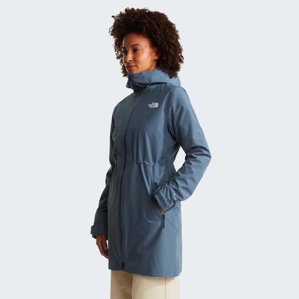 Kurtka damska The North Face DryVent Mono Bedretto 0A8G6Z0U31 - niebieskie