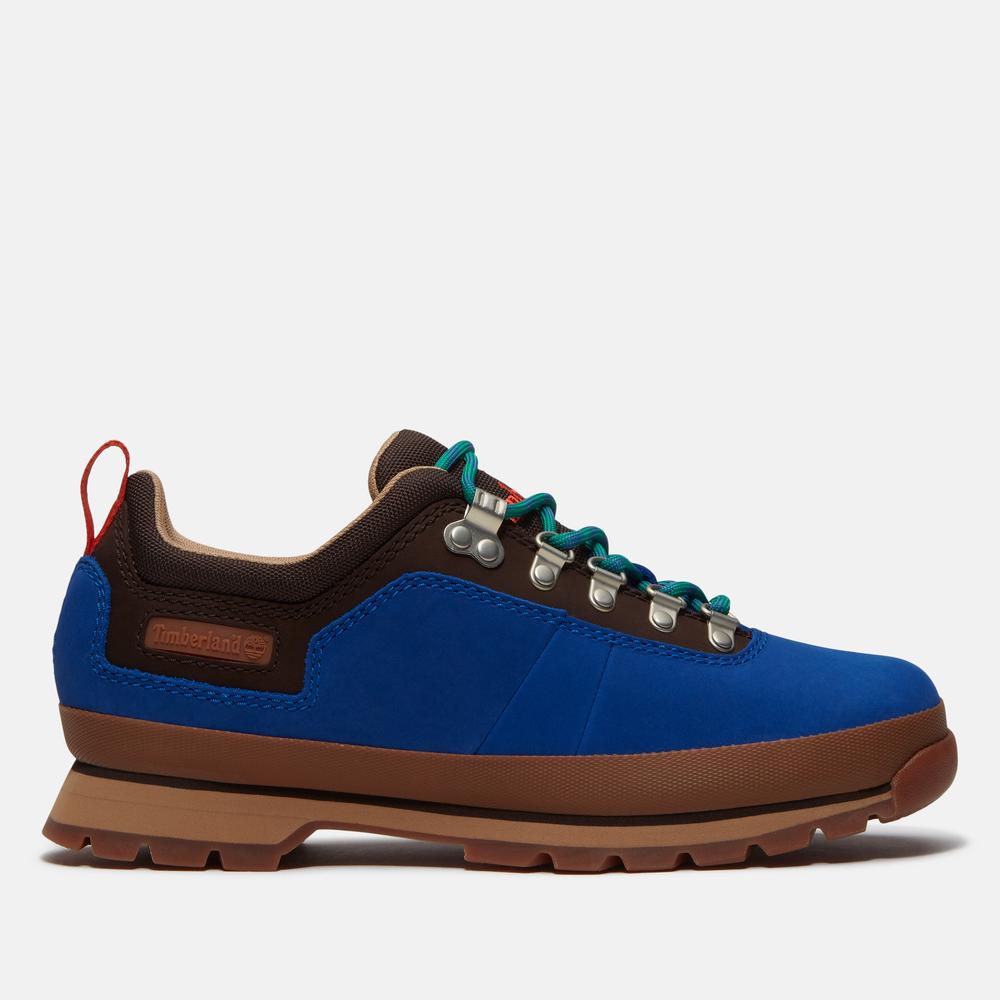 Buty męskie Timberland Euro Hiker Low Lace TB0A443ZELD1 - niebieskie