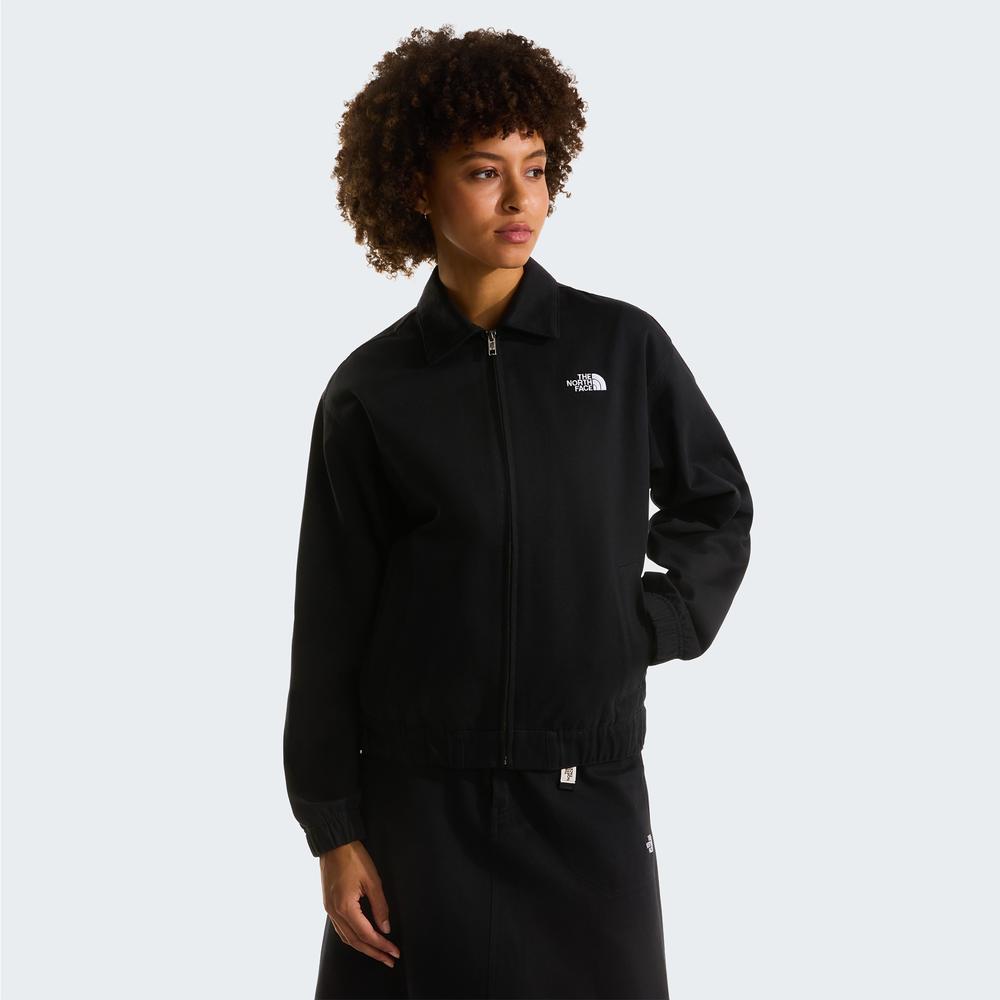 Kurtka damska The North Face Twill Collared 0A8G9DJK31 - czarna