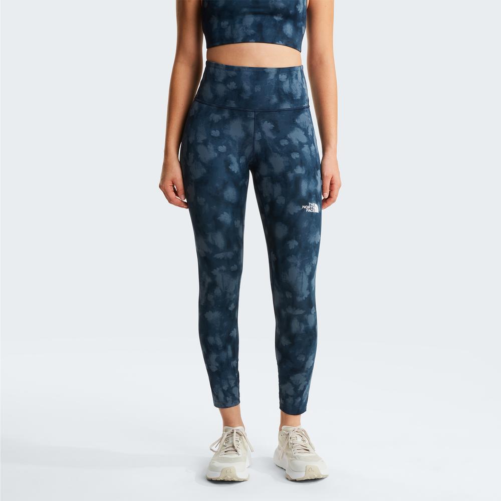 Legginsy damskie The North Face Flex 0A8BQSJZ91  - granatowe