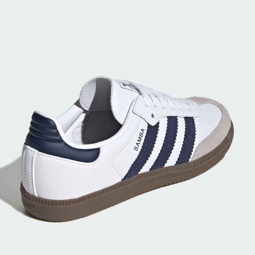 Buty młodzieżowe adidas Originals Samba OG J KK3557 - białe