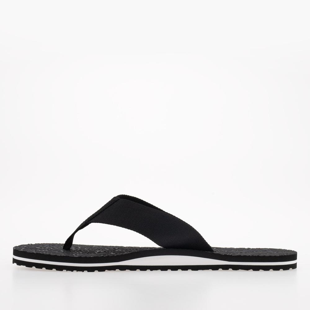 Japonki Calvin Klein Beach Sandal Woven Patch YM0YM00657-BDS - czarne