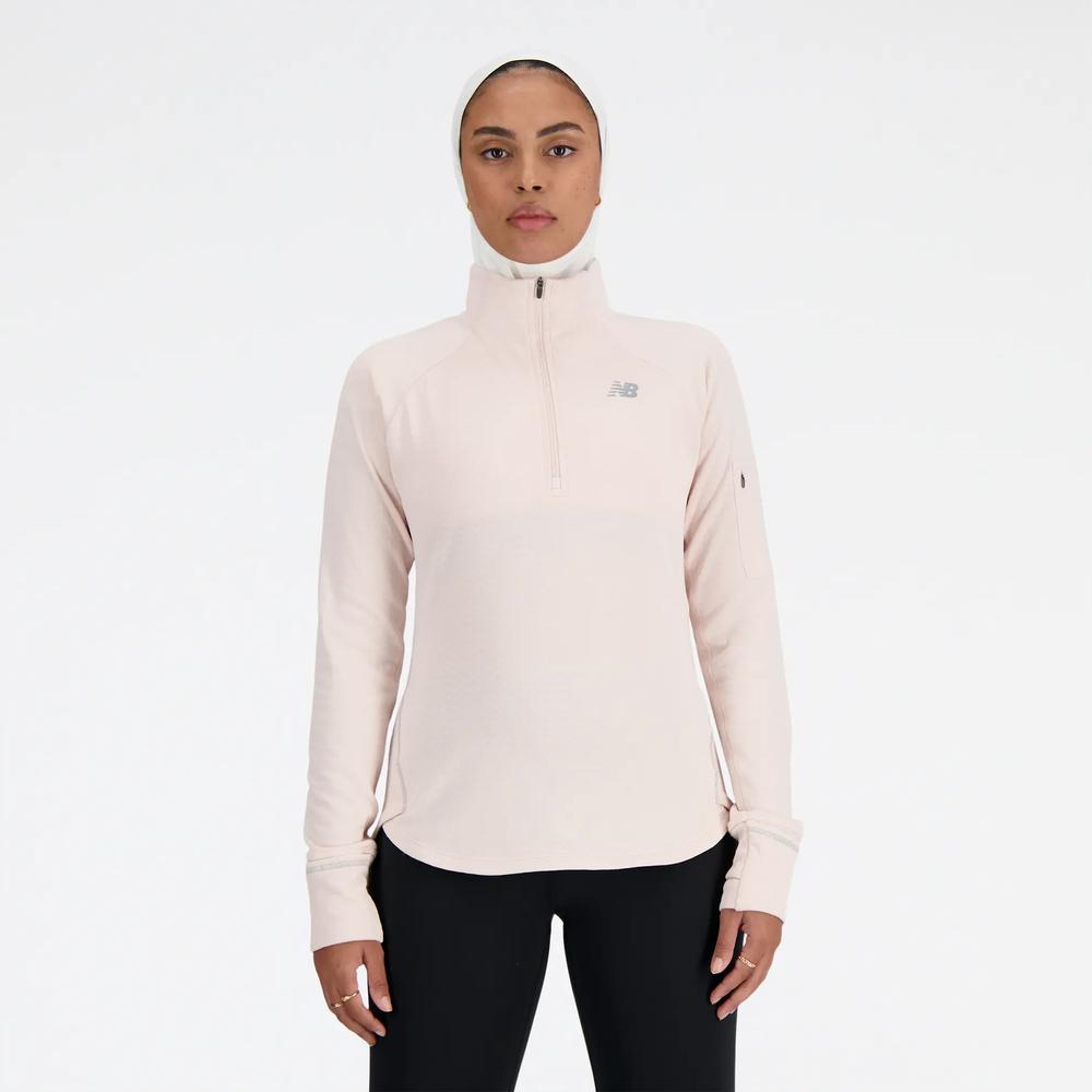 Bluza New Balance WT23252QPH - różowa