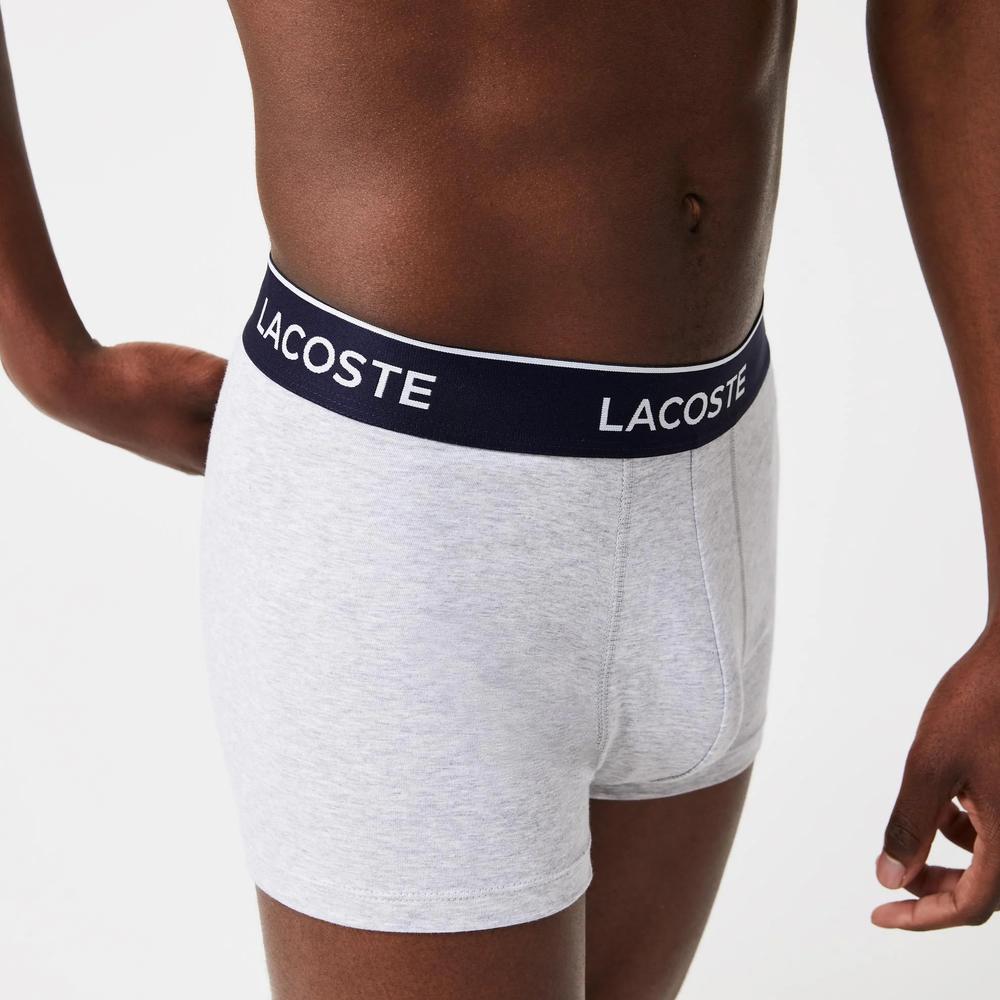 Bokserki Lacoste 3-Pack 5H3389-CCA - szare