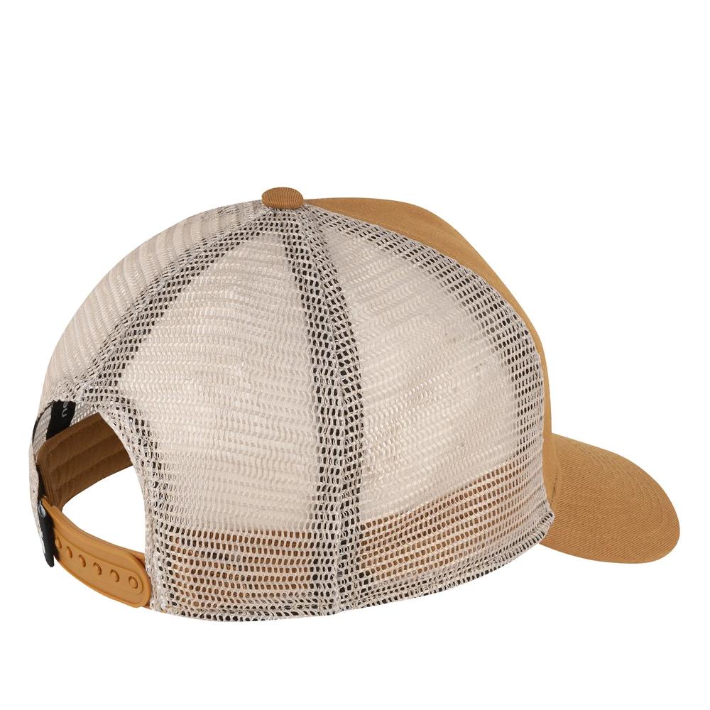 Czapka z daszkiem New Balance LAH01001TOB - brązowa