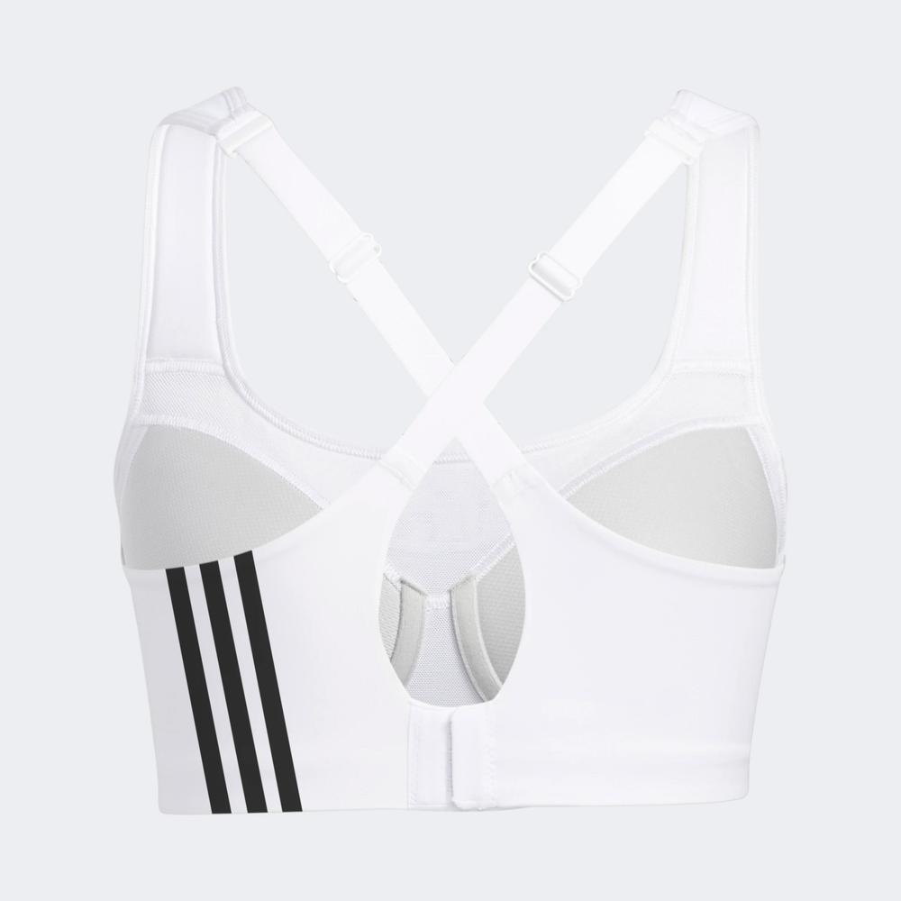 Biustonosz sportowy adidas TLRD Impact Training High-Support HC5399 - biały