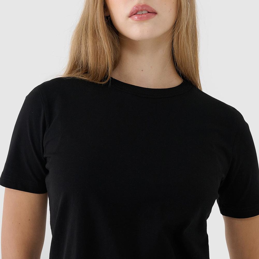 Koszulka damska 4F WSS25TTSHF199120S - czarna